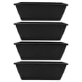 thumbnail image 4 of 4pcs Window Box Planter Vegetable Flower Planter Box Rectangular Flower Pot Window Vegetable Growing Pot Container, 4 of 9