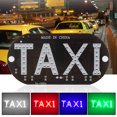 thumbnail image 4 of Taxi Windscreen Indicator Light, ABS Metal 12V Cab Sign Lamp For Cars, 4 of 8