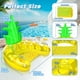 thumbnail image 2 of Ananas-aufblasbare Poolschwimmer, aufblasbarer Pool-Schwimmstuhl, schwimmende Hängematte mit Getränkehaltern, Sommer-Wasserspielzeug für den Pool, 2 of 5