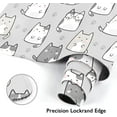 thumbnail image 4 of Gray Kawaii Cute Cat Mouse Pad Large Gaming Mouse Pad Animal Kids Love Non-Slip Desk Pad Keyboard and Mouse Desk Mat for Gamer, Office & Home, 31.5 x 15.7 in, 4 of 6