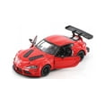 thumbnail image 2 of Toyota GR Supra Racing Concept&nbsp;, Red - Kinsmart 5421D - 1/36 scale Diecast Model Toy Car, 2 of 4