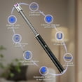 thumbnail image 4 of KEINXS 3Pcs Candle Accessory Set, Rechargeable Electric Lighter with LED Battery，Candle Wick Trimmer, Candle Wick Dipper, 4 of 9