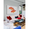 thumbnail image 3 of Marmont Hill "Two Orange Fish" by Michael Pantalos Framed Painting Print, 3 of 6