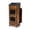 Rustic Brown-16.0"W, variant on JOIVI 16.0" Potato and Onion Storage Bin on Wheels, 4-Tier Rolling Fruit and Vegetable Organizer with Side Rack & Drawers, Movable Bread Box Cabinet with Mesh Doors for Kitchen, Rustic Brown