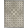 thumbnail image 3 of Nourison Palamos Indoor/outdoor Floral Contemporary Grey Area Rug, 3 of 10