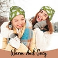 thumbnail image 4 of Susaid Lovely Chickens Print Winter Beanie for Men Women, Lined Beanie Soft Warm Knit Hat Ski Cuffed Cap, 4 of 6