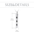 thumbnail image 6 of Dorunmo Pet Paw Urn Necklace for Ashes Cat Dog Paw Print Cremation Jewelry for Ashes 925 Sterling Silver Pet Memorial Jewelry for Women Men, 6 of 6