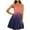 Purple, variant on Ichuanyi Woman Dress Women's Bohemian Style Strapless Elastic Band Dress Dresses Sleeveless Floral Print Dress
