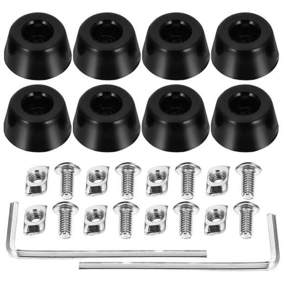 8 alfombrillas antivibración para impresora 3D, amortiguadoras, de goma, de goma