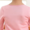 thumbnail image 3 of Hwmodou Girls Base Layer Top Toddler Kids Girl Long Sleeve Tops Pullover Ballet Sweater Soft Warm Thermal Up Active Sweater, 3 of 4