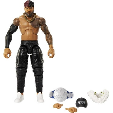 WWE Jimmy Uso Elite Collection Action Figure, 6-inch Posable Collectible