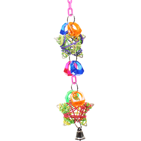 1466 Foraging Star Ringer Bird Toy