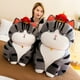 thumbnail image 1 of Almohada de felpa para gato, muñeco de peluche de gato de dibujos animados para niños, juguete de peluche suave, almohada para gato, calidad en la que puede confiar, 1 of 1