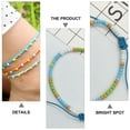 thumbnail image 3 of 3pcs Bohemian Foot Chain Foot Ankle Decoration Bracelet Woven Ankle Chain, 3 of 7