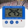 thumbnail image 4 of Alarm Thermometer,ABS Indoor Outdoor Large Thermometer Mini Alarm Thermometer Compact and Lightweight, 4 of 8