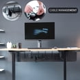 thumbnail image 6 of VIVO Black 59" x 12" Laminate Modesty Panel for Office Desk, 6 of 8