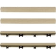 thumbnail image 2 of 1/12 ft. x 1 ft. Quick Deck Composite Deck Tile Straight Trim in Japanese Cedar (4-Pieces/Box), 2 of 3
