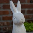 thumbnail image 4 of Urban Terracotta Sitting Rabbit Figurine Distressed Finish Gray, 4 of 8