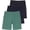 Set 4, variant on 3 Pack: Mens 9" Stretch Golf Shorts with Pockets - Flat Front Casual Work Dress Short for Men
