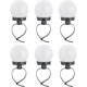 thumbnail image 1 of Luces nocturnas impermeables para piscinas, luces solares LED para piscinas elevadas - Accesorios para piscinas impermeables - Luces solares LED para exteriores, accesorios de decoración para piscina, 1 of 5