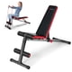 thumbnail image 1 of Costway Banco de pesas multifunción con respaldo ajustable para gimnasio en casa, 1 of 4