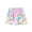 Multicolored Tie - Dye, variant on Cooltree Trendy Girl Skort - Multicolored Tie - Dye Swirl Print Summer Skirts with Shorts Size 8