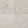 thumbnail image 6 of Bouanq Christmas Sheer Curtains for Living Room Snowflake Christmas Kitchen Sheer Curtains Christmas Decorations Red White Sheer Curtains for Bedroom Window Drapes, 6 of 7