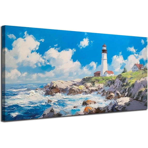 Pintura decorativa para paredes de Ajion, que representa paisajes naturales en las montañas, ideal para decorar paredes en oficinas, hogares, restaurantes y pasillos.
