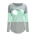 thumbnail image 3 of Toamir Lady Women Pregnant Maternity Clothes Nursing Top Breastfeeding Loose T-Shirt, 3 of 3