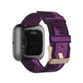 【23mm 】Unisex Breathable Mixed Color Woven Nylon Watch Band For Versa 2