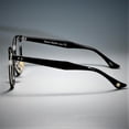 thumbnail image 3 of Women's Cat Eye Optical Frames Fashion Metal Prescription Eyewear, 3 of 4