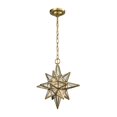 thumbnail image 1 of Beamer 1 Light Pendant In Brushed Brass, 1 of 1