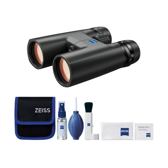 Zeiss CONQUEST HDX 8x42 Binocular Bundle with Lens Cleaning Kit (Black)