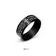 thumbnail image 5 of Anillo vintage Minnieouse para hombre de acero inoxidable Negro, 5 of 6