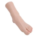 thumbnail image 1 of Silicone Foot Model, Flexible Practice prosthetic Foot Model, Silicone Foot Mannequin, prosthetic Training Foot Flexible Movable Silicone prosthetic Foot Tool for Nails Art Training Jewerly, 1 of 7