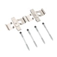 thumbnail image 1 of Juego De Accesorios De Pasadores De Pastillas De Freno Delantero, Kit De Instalación De Pastillas De Freno Delantero Resistentes Al Desgaste De Metal De Repuesto KIT1021 Fuerte, 1 of 7