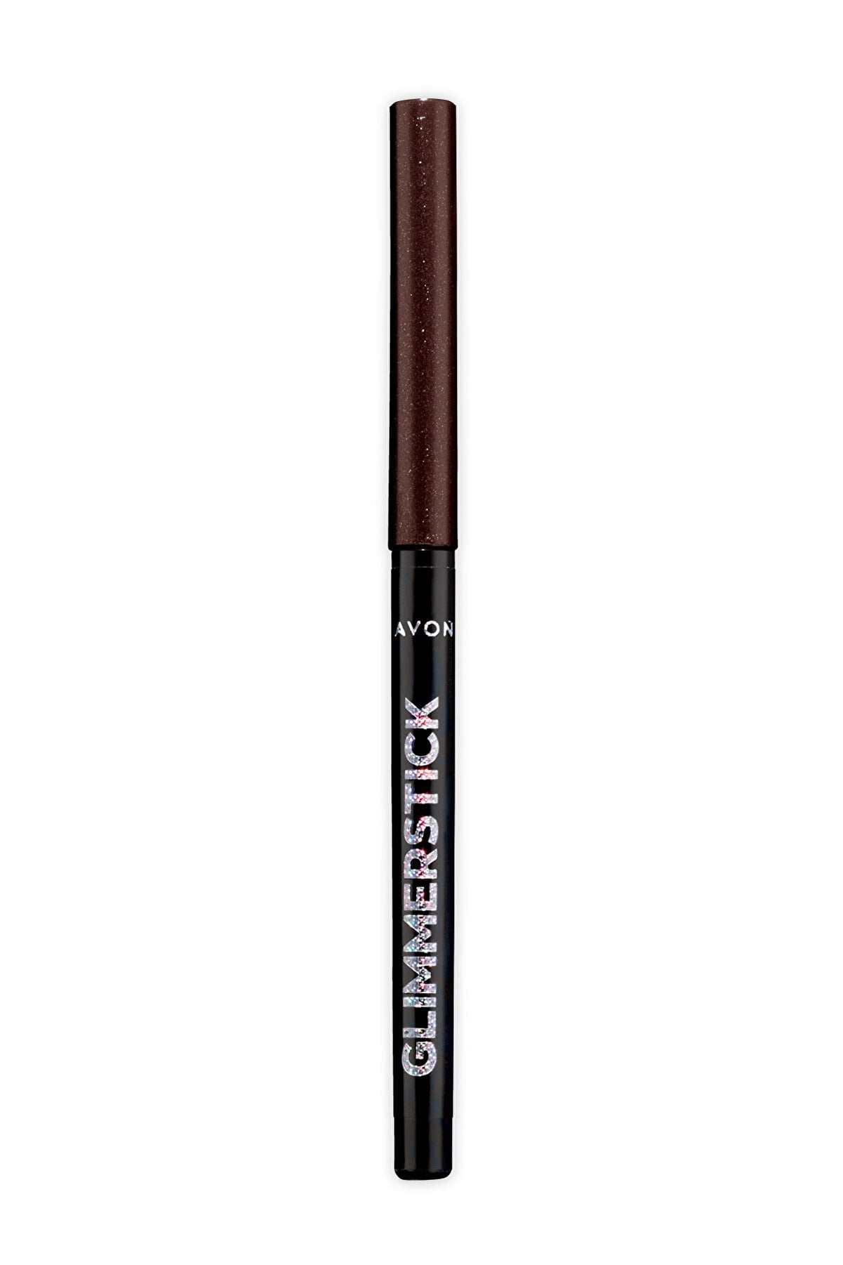 Avon Ultra Colour Glimmerstick Retractable Diamonds Eyeliner, BLACK BIJOUX, Waterproof & Smudge-Proof Glide-On Eye Makeup with Subtle Sparkle, SET OF 3, 0.01 oz / 0.35 g Each