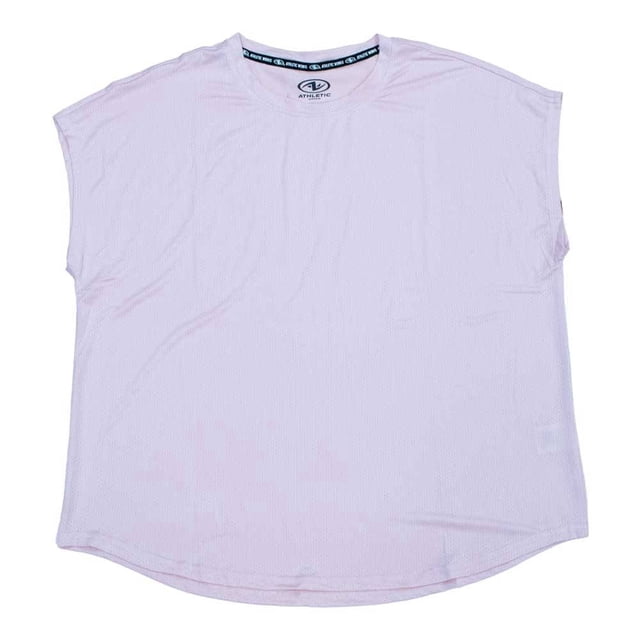 Playera Athletic Works para Caballero Sin Mangas Rosa Talla CH