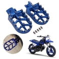 thumbnail image 1 of AnXin Reposapiés para motocicleta PW50 1981-2023 PW80 1983-2006 Pit Dirt Bike Azul, 1 of 1