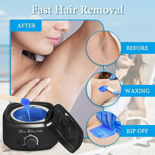 Wax Heater Kit for Hair Removal Melting Wax Pot Kit Electric