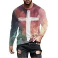 thumbnail image 2 of Nmnitkp Long Sleeve Shirt Cross Nails Christian Ephesians Long Sleeve Tee T-Shirt ​​​​​​​​​​​​​​​​​High-Quality Fabric Men's Long Sleeve Shirt Men's ​​Soft Sweatshirts（Plus Size）, 2 of 5