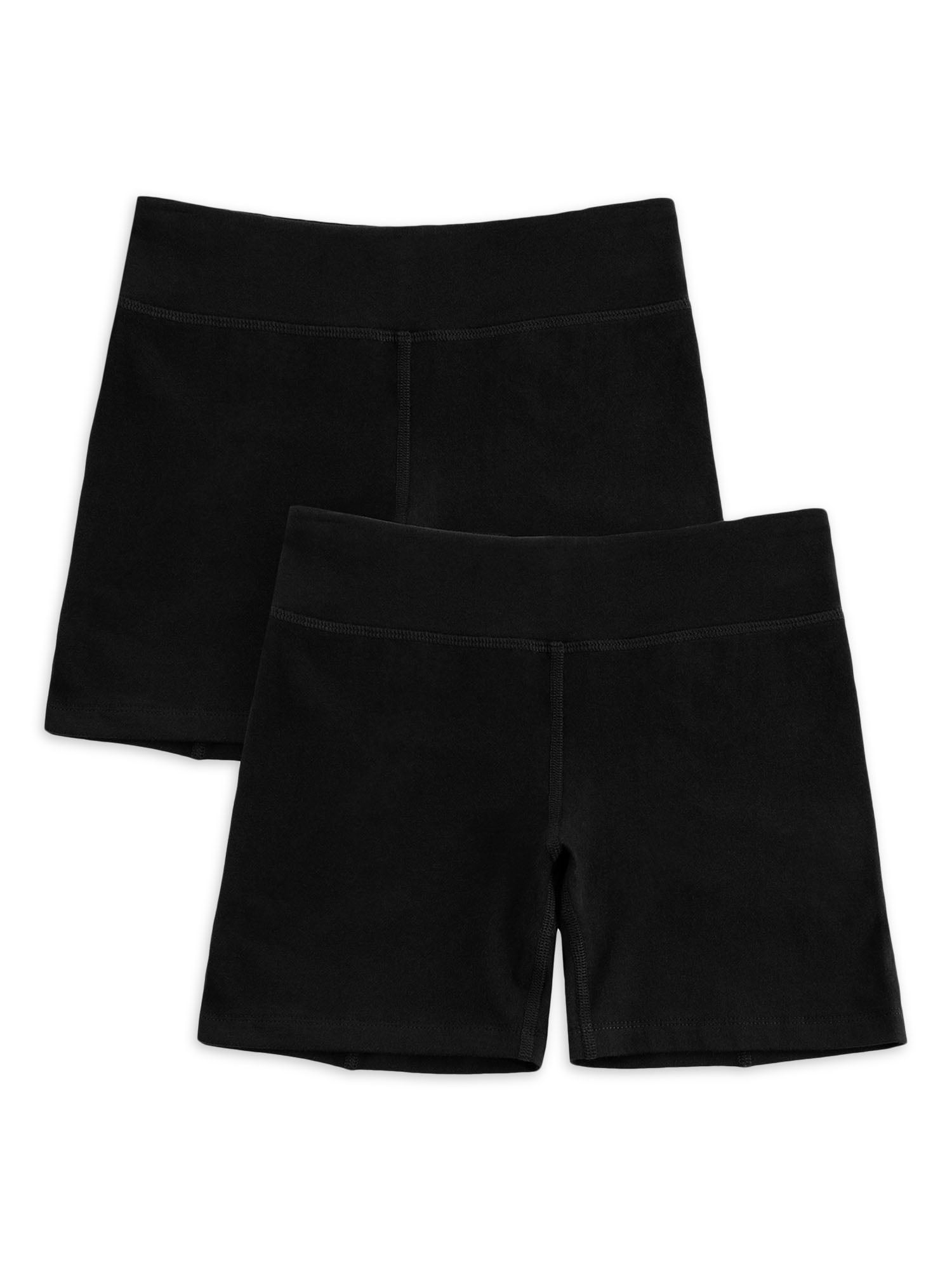 Athletic Works Girl's 2Pack Active Bike Short Set 418 & Plus