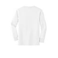 thumbnail image 6 of Port & Company ® Youth Long Sleeve Core Cotton Tee. PC54YLS, 6 of 6