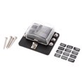 thumbnail image 3 of Bloque de fusibles 6 Way Blade Fuse Box Holder Standard Blade Fuse Blocks con Indicador LED 10Pcs Fu Romacci Bloque de fusibles, 3 of 7