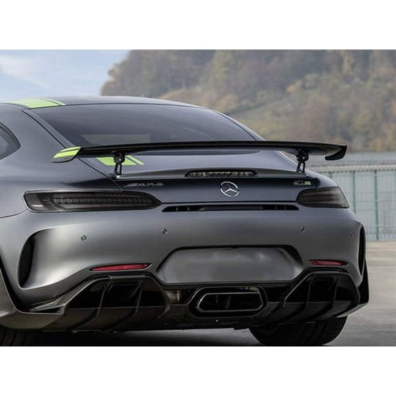 Rvinyl Tail Light Tint Covers Compatible with Mercedes-Benz AMG GT 2016-2019 - Blackout Smoke
