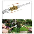 thumbnail image 4 of QHUDLV QHUDLV Garden Hose Shut Off Valve,Heavy Duty 3/4 Inch Solid Brass Garden Hose Shut Off Valve,Garden Hose Accessories Hose Nozzle Valve,Garden Hose Connector, 4 of 9