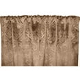 thumbnail image 2 of Velvet Embossed Victorian Damask Curtain Panel 54 Inch Wide, 2 of 10