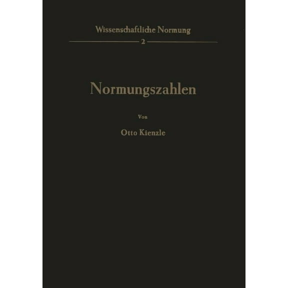 Wissenschaftliche Normung Normungszahlen, Book 2, (Paperback)
