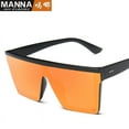 thumbnail image 6 of Stylish Outdoor Eyewear: Unisex Oversized Sun Shades, Elephant Gray, 6 of 6