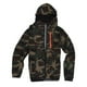 thumbnail image 4 of Sudadera con capucha y cremallera de camuflaje para hombre, talla XL (verde camuflaje), 4 of 7